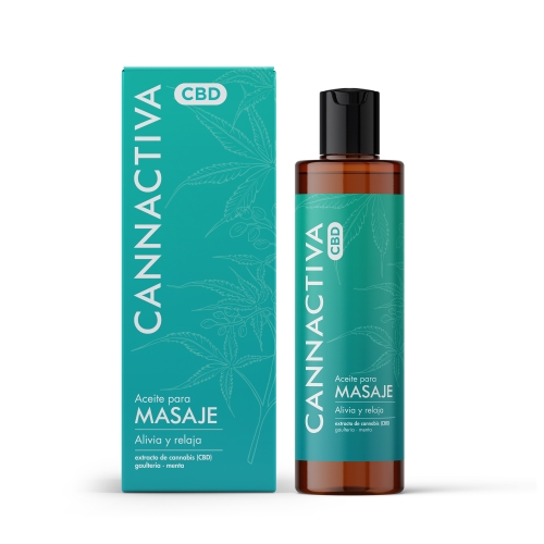 Aceite Masaje CBD